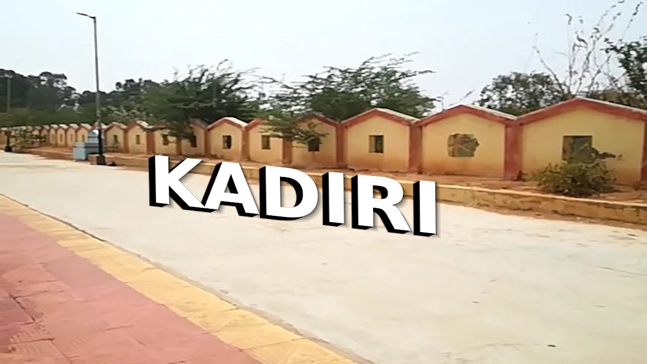 Arrival at Kadiri railway station