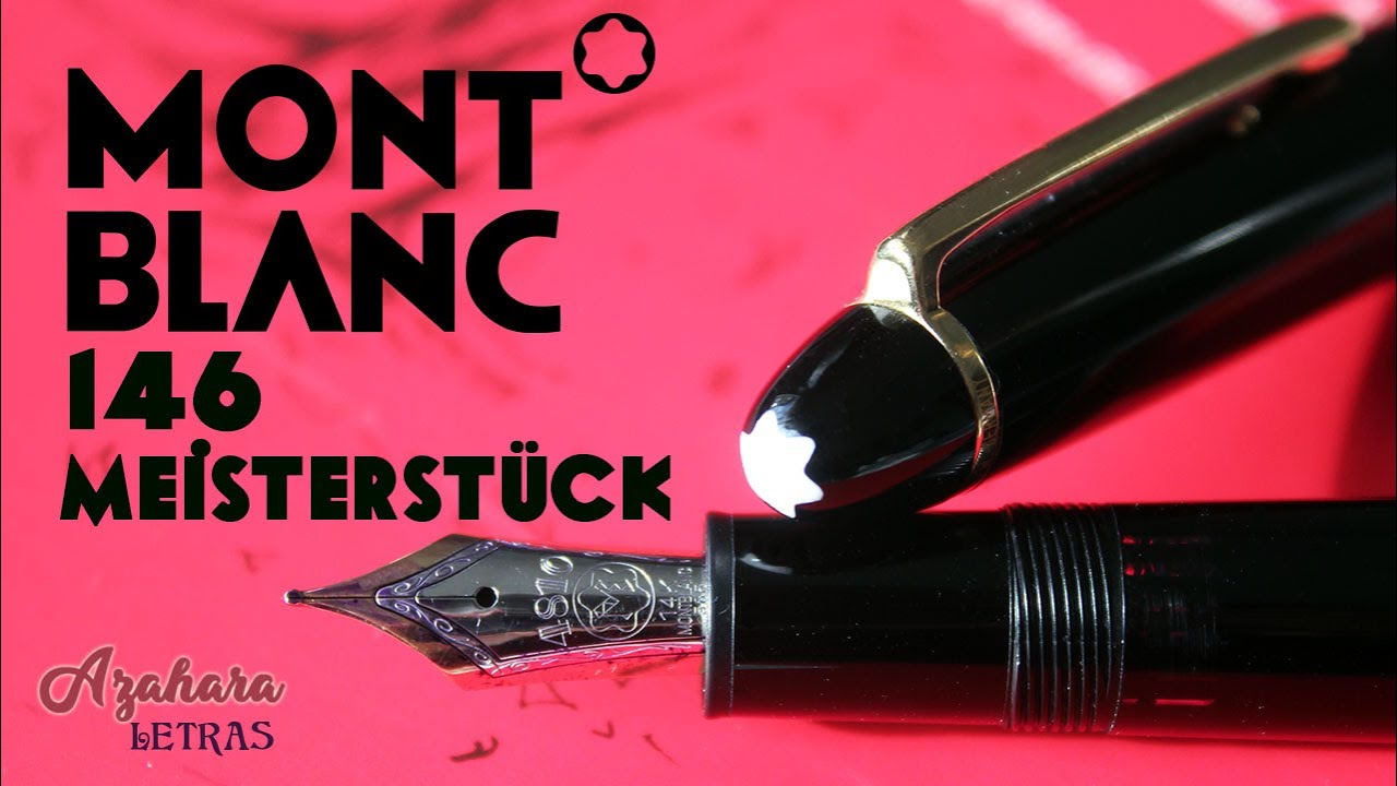 🖋️ Reseña PLUMA MONTBLANC 146 ⛰️ Meisterstück LE GRAND: ¿VALE lo que CUESTA?