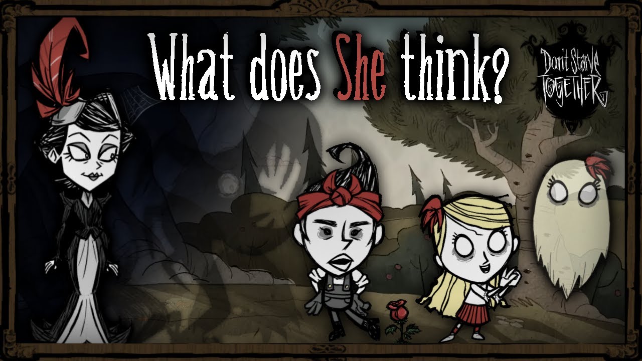 How Does Charlie Feel About Every Survivor? [Don't Starve Together Lore]