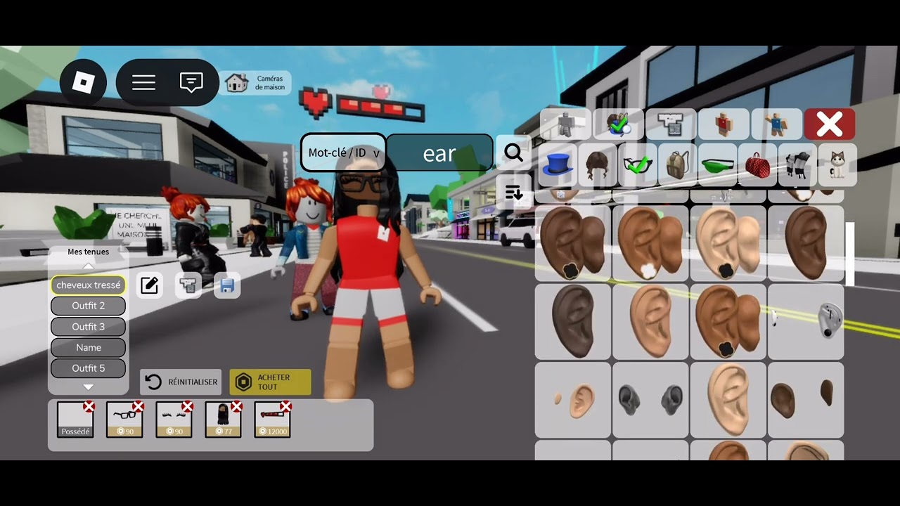 Tuto pour faire son skin Brookhaven avec des codes #brookhaven #roblox @kawaiiavatarworld 