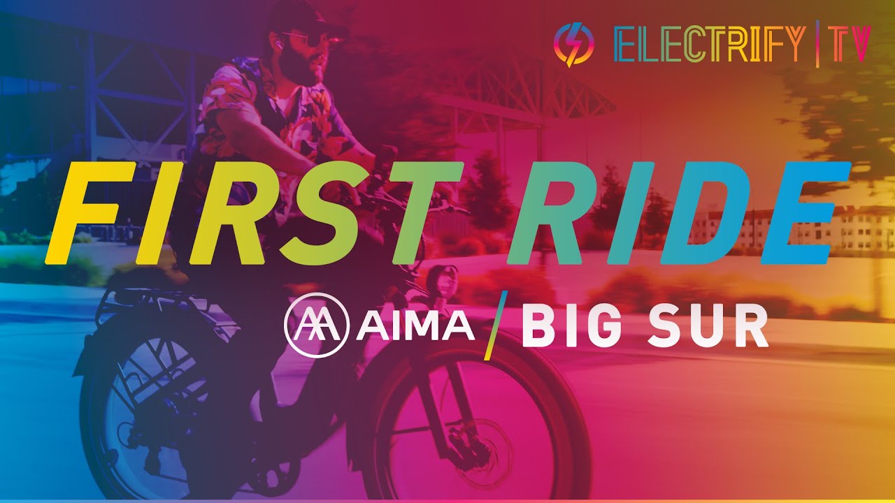 Electric Bike First Ride: AIMA Big Sur