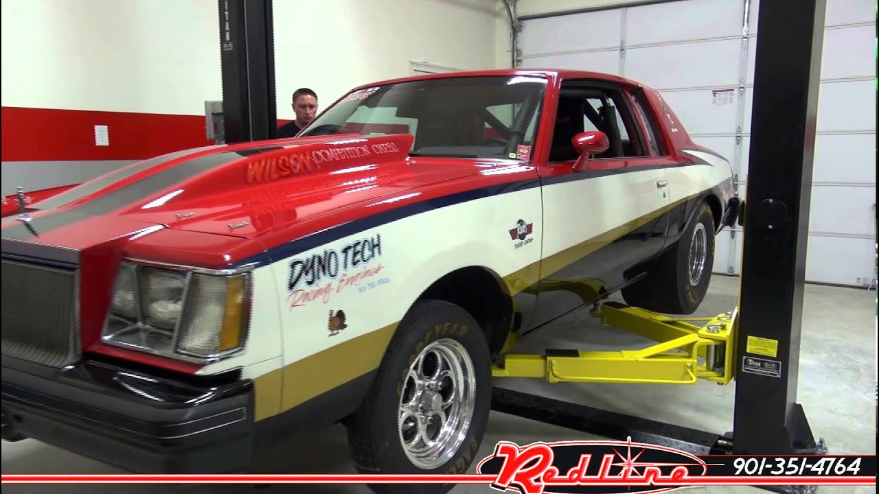 Titan 9K Elite Floor Plate 2 Post Lift by RedlineStands.com