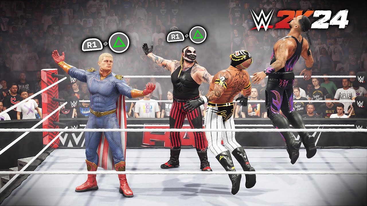 Synchronized Moves in WWE 2K24!