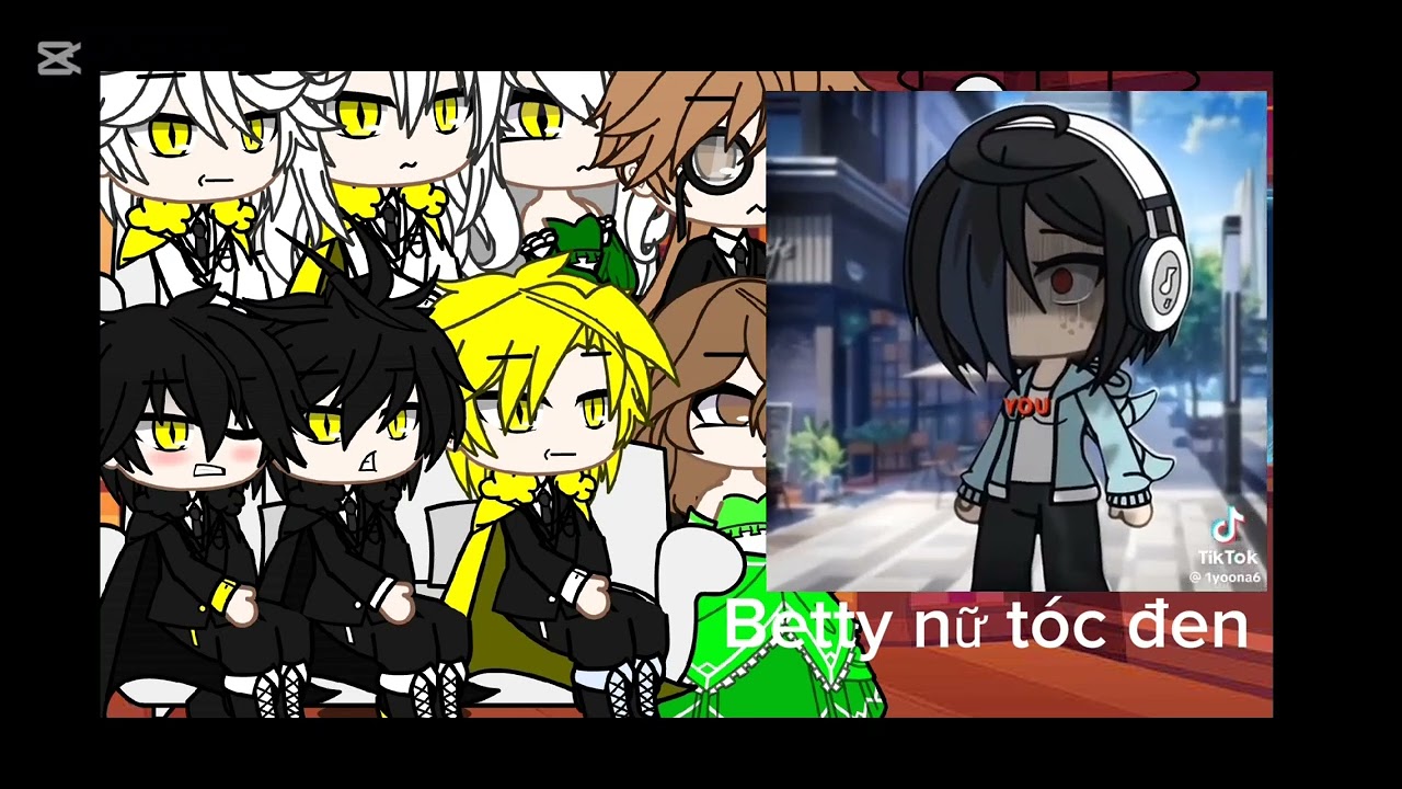 Sóc nhỏ tài năng react Betty as gacha tictok #gacha #reaction #gachalife #gachaclub 
