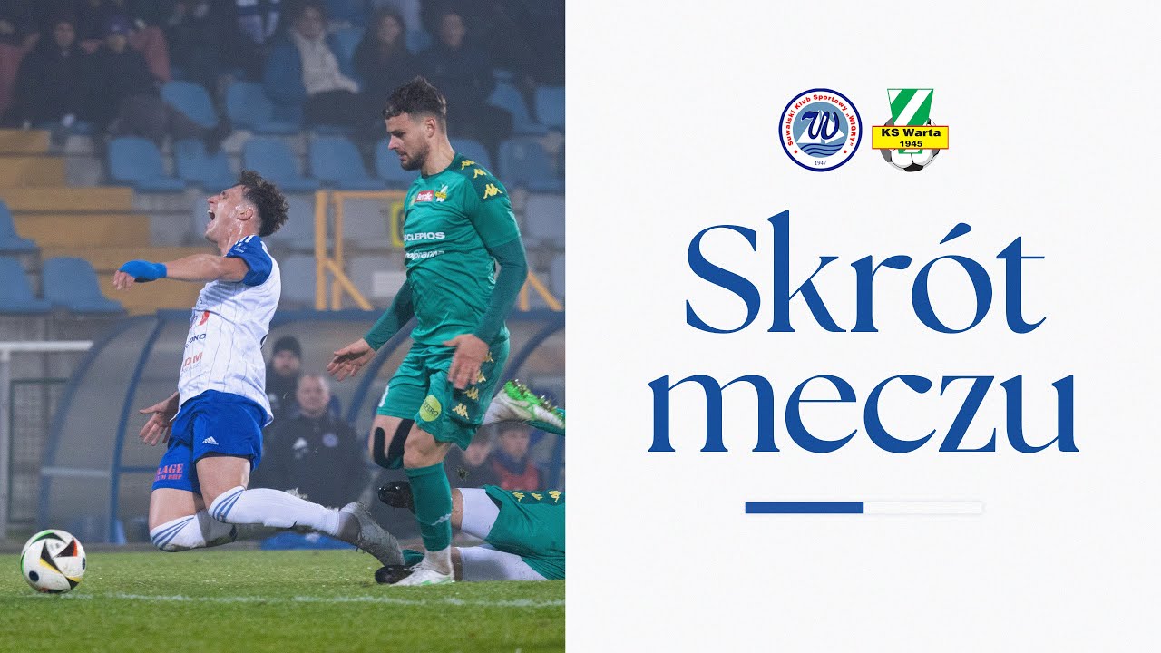 Skrót meczu | Wigry Suwałki 1:2 (1:0) Warta Sieradz