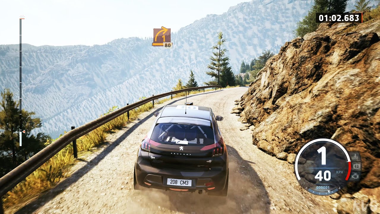 EA Sports WRC - Peugeot 208 Rally4 2020 - Gameplay (PC UHD) [4K60FPS]