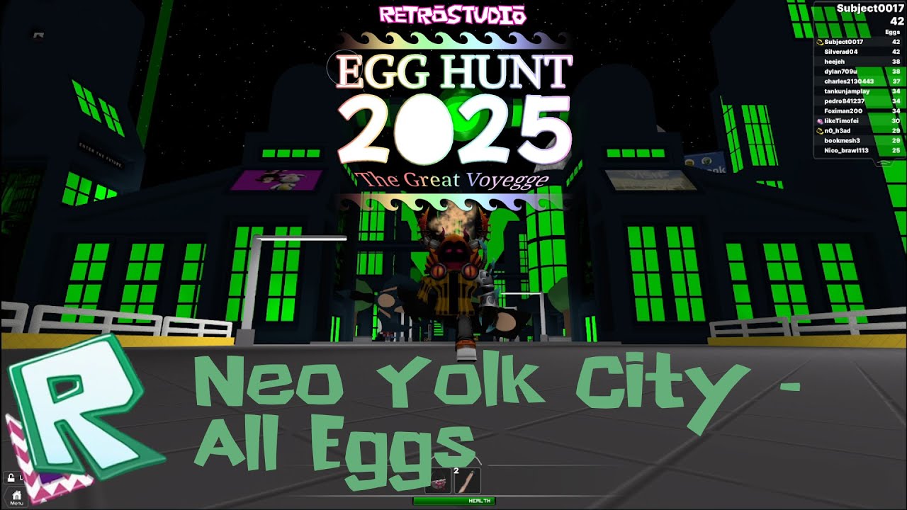[Retrostudio] Egghunt 2025 Neo Yolk City - All Eggs