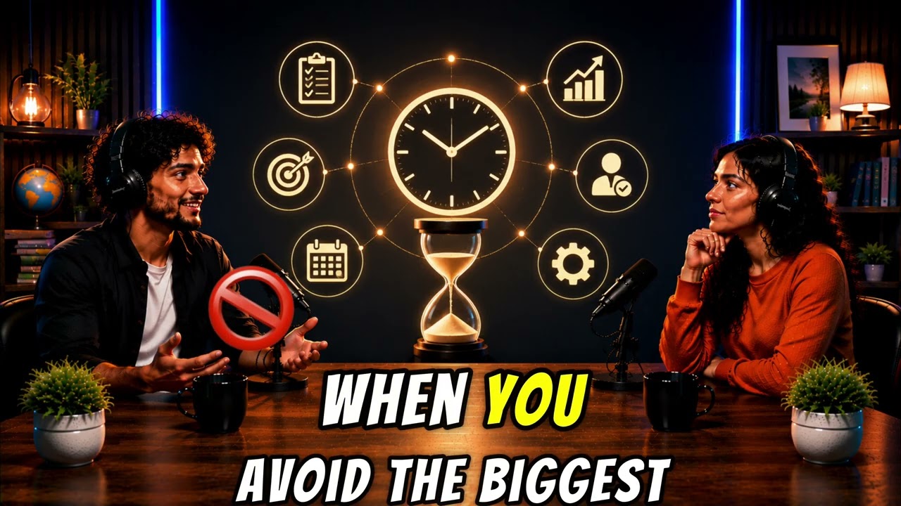 Learn English Through Podcast | Time Management ⏰✨