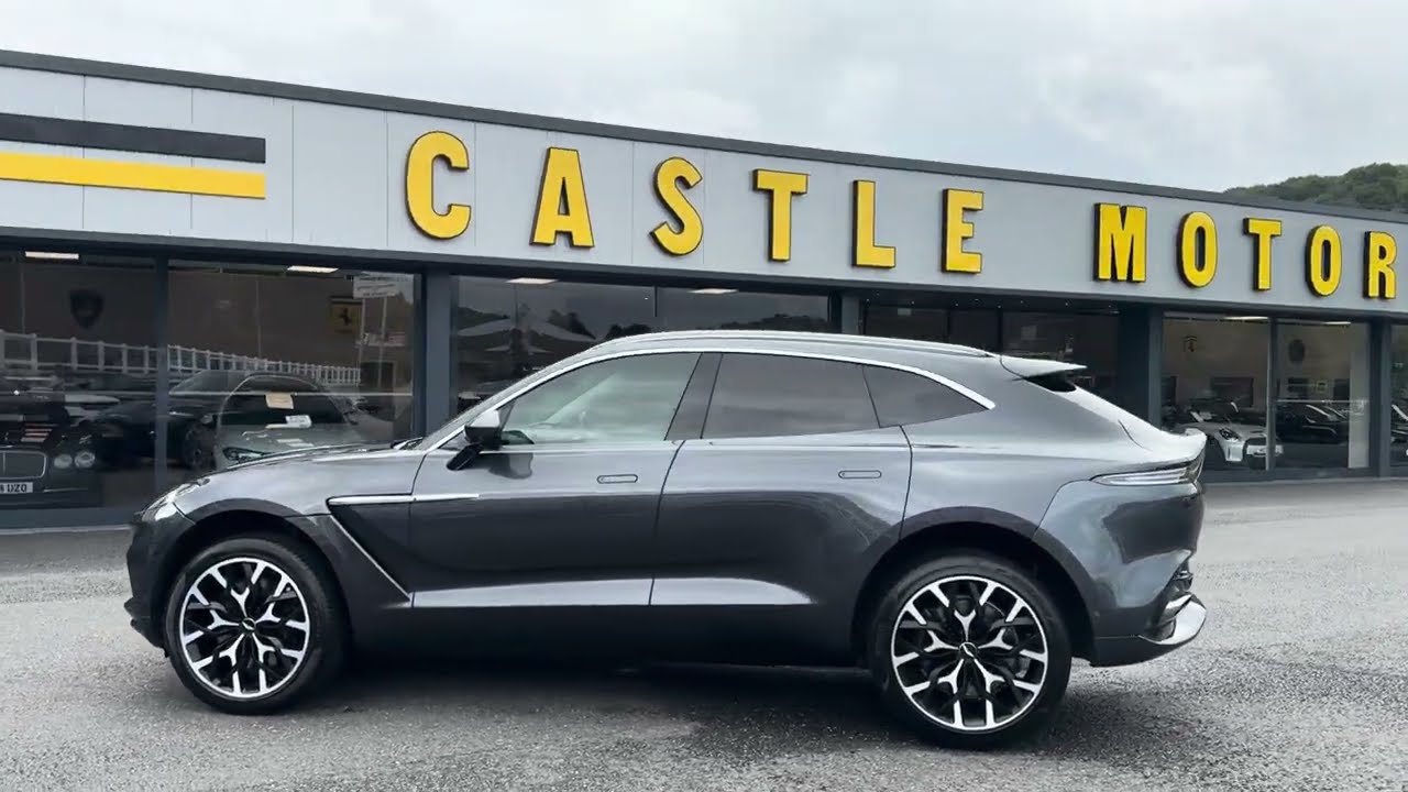 Aston Martin DBX Xenon Grey with Caithness Ivory 2021 550 707 for sale at Castle Motors