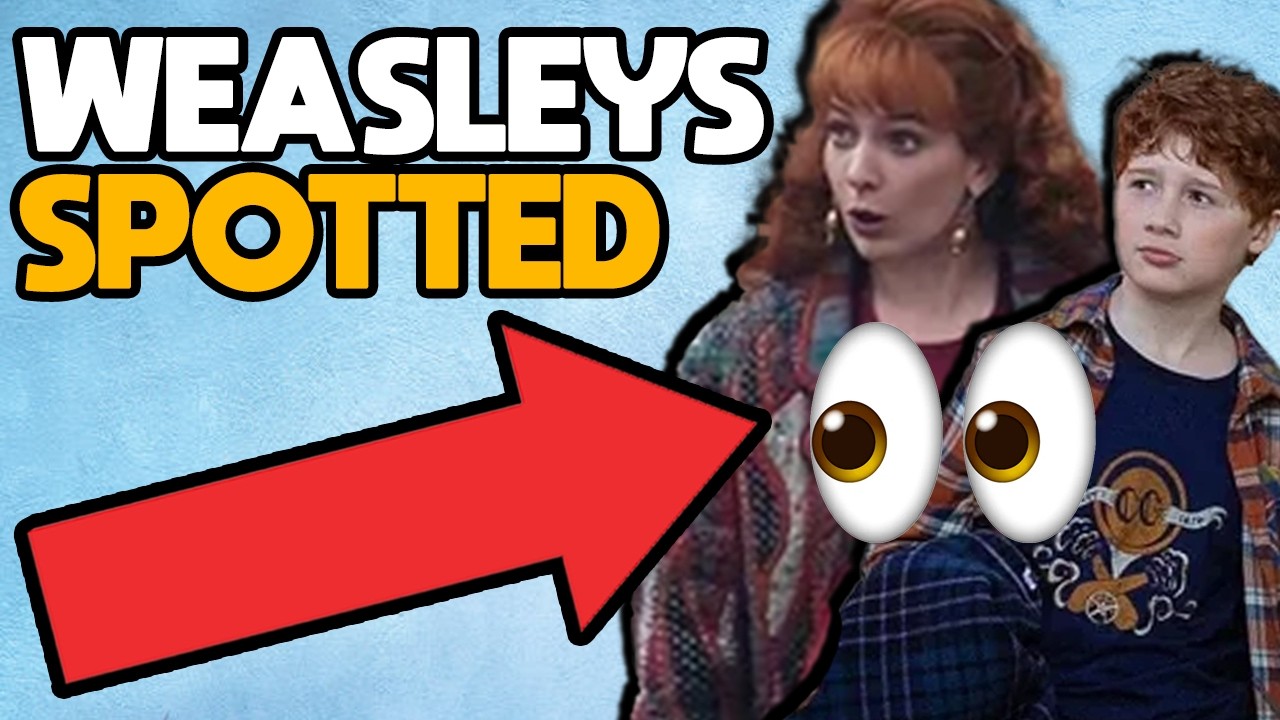 OUR FIRST LOOK at THE WEASLEYS at KING'S CROSS