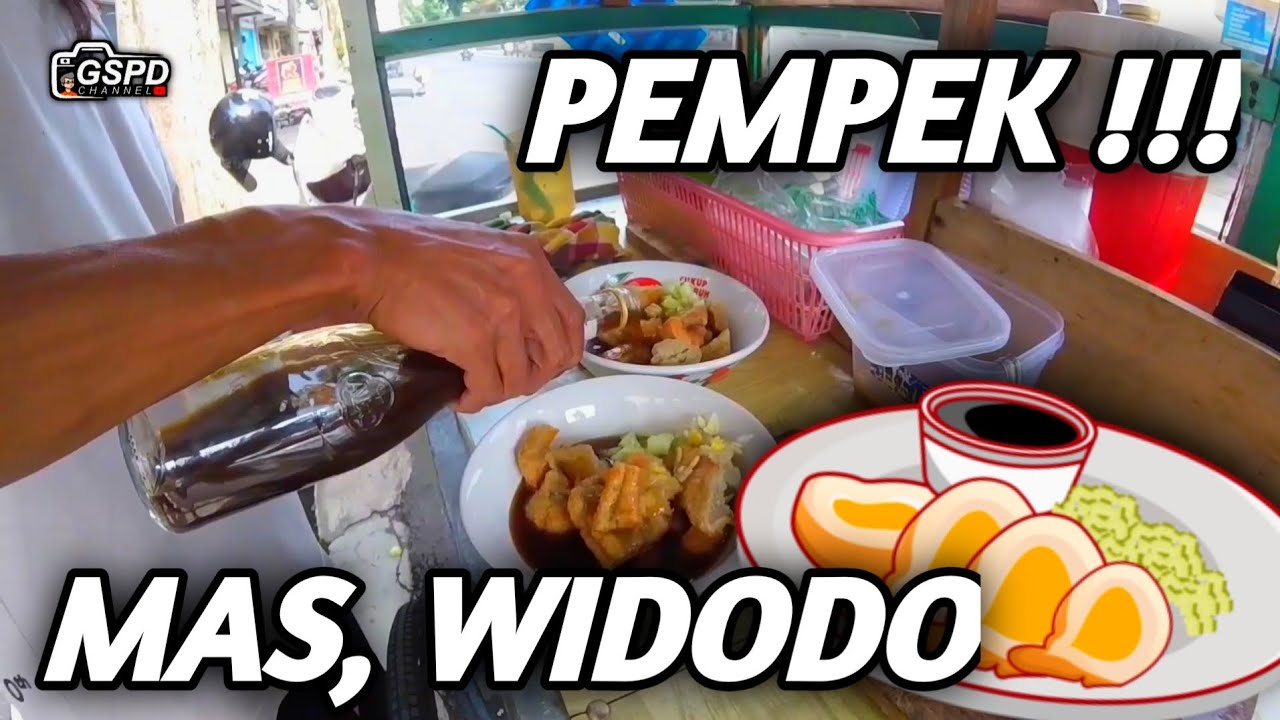 BARU 3 HARI JUALAN PEMPEK LANGSUNG LARIS | PEMPEK MAS WIDODO BANYURIP ( Indonesia Street Food )