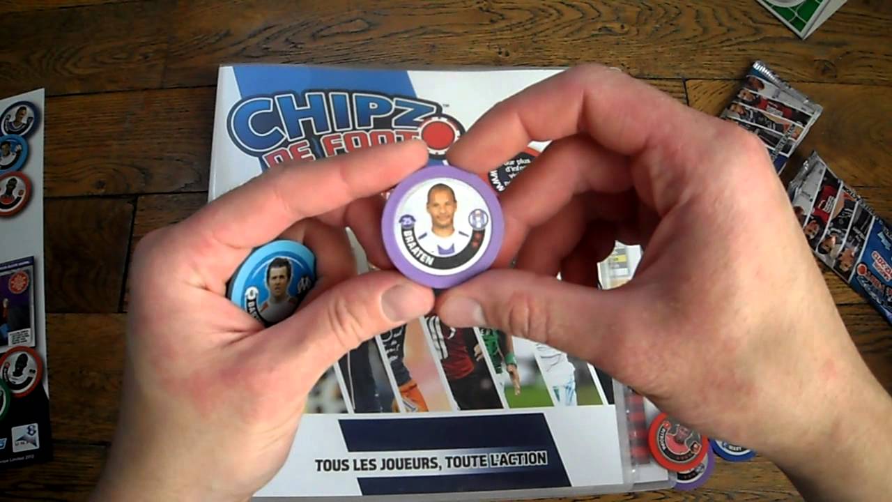 CHIPZ DE FOOT 2012-2013 FRENCH COLLECTION TOPPS, OPEN PACKETS, STARTER PACK