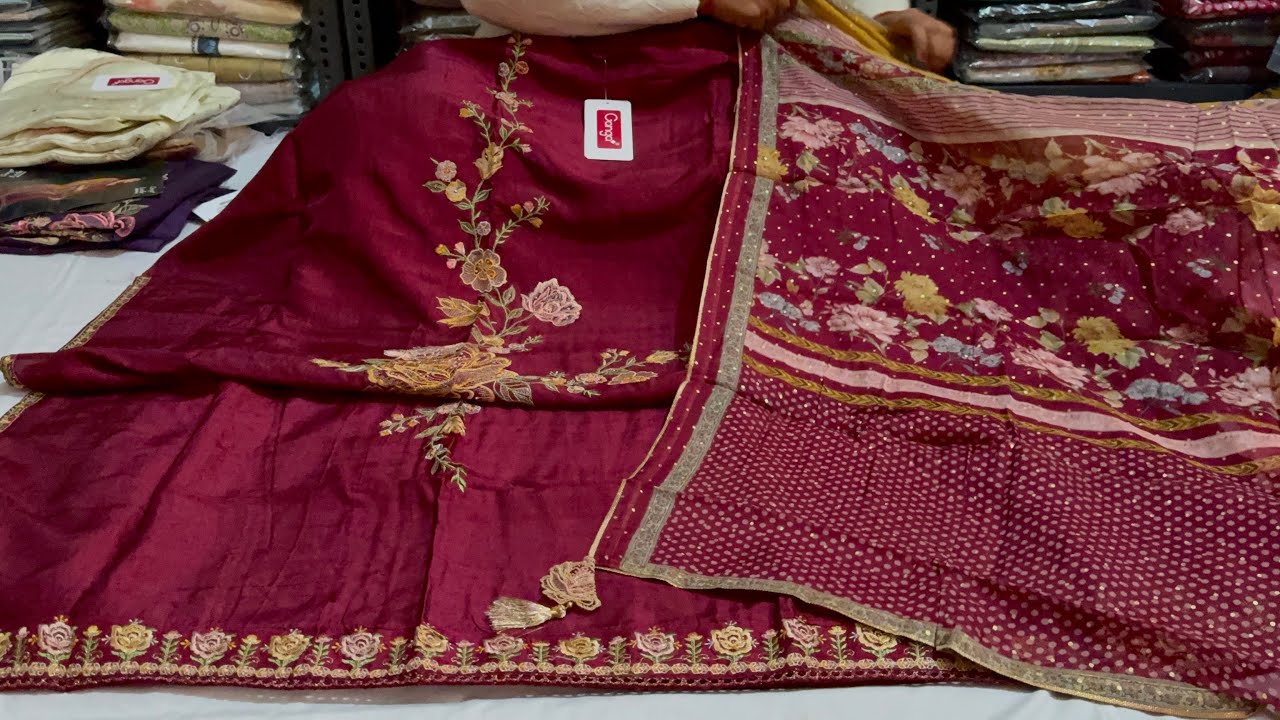 महाबचत ऑफर 🥳🎁गंगा ब्रांड के पार्टी वियर सूटो पर बड़ा डिस्काउंट 🎁 #new #sale #suit 