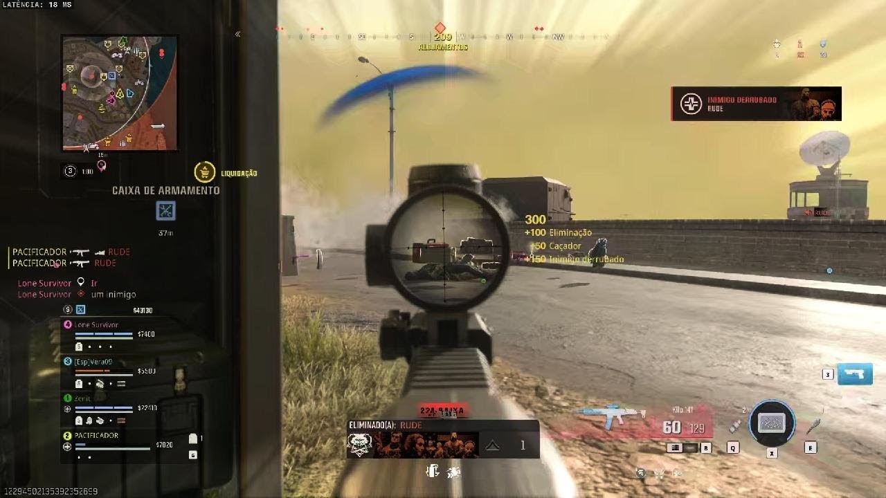 Warzone Ressurgência PT#22 Esse abate valeu a partida
