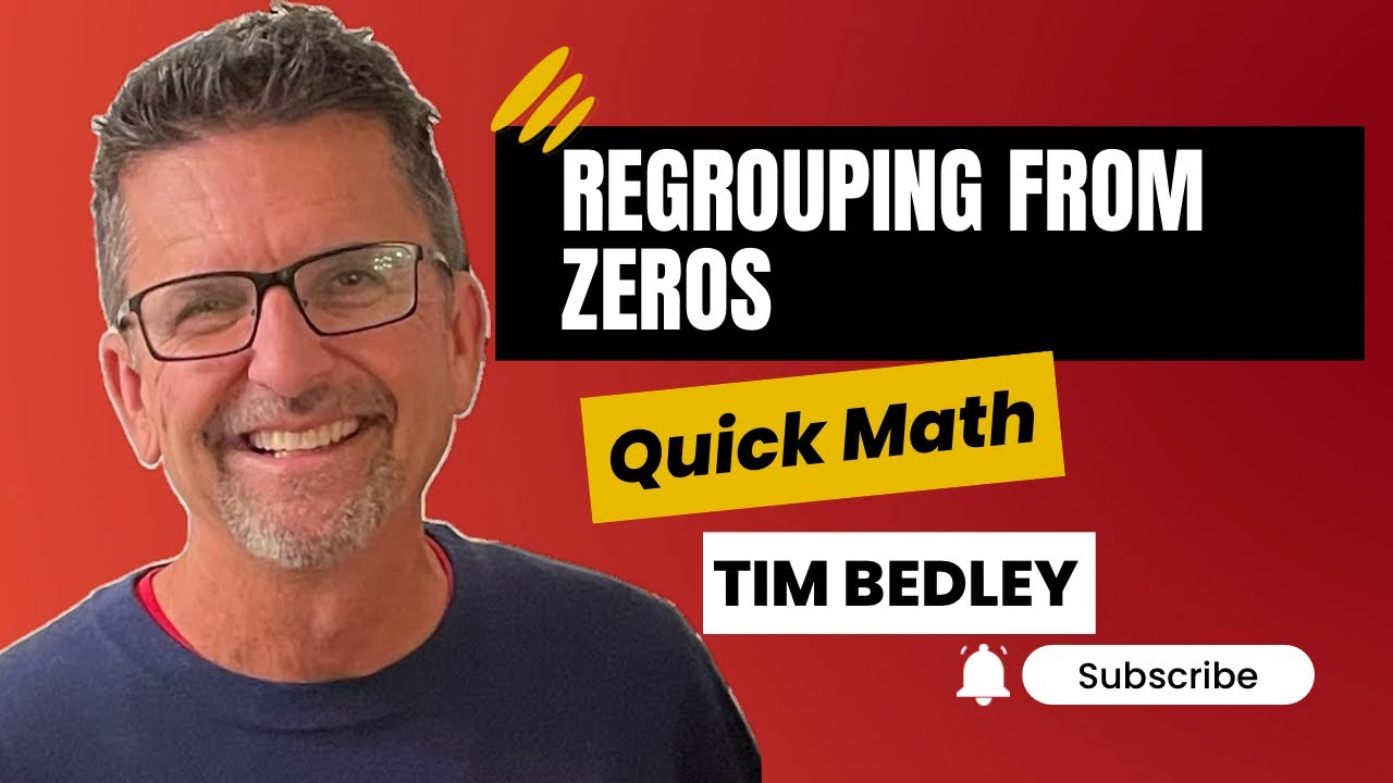 Subtraction Regrouping From Zeros: The Box Method