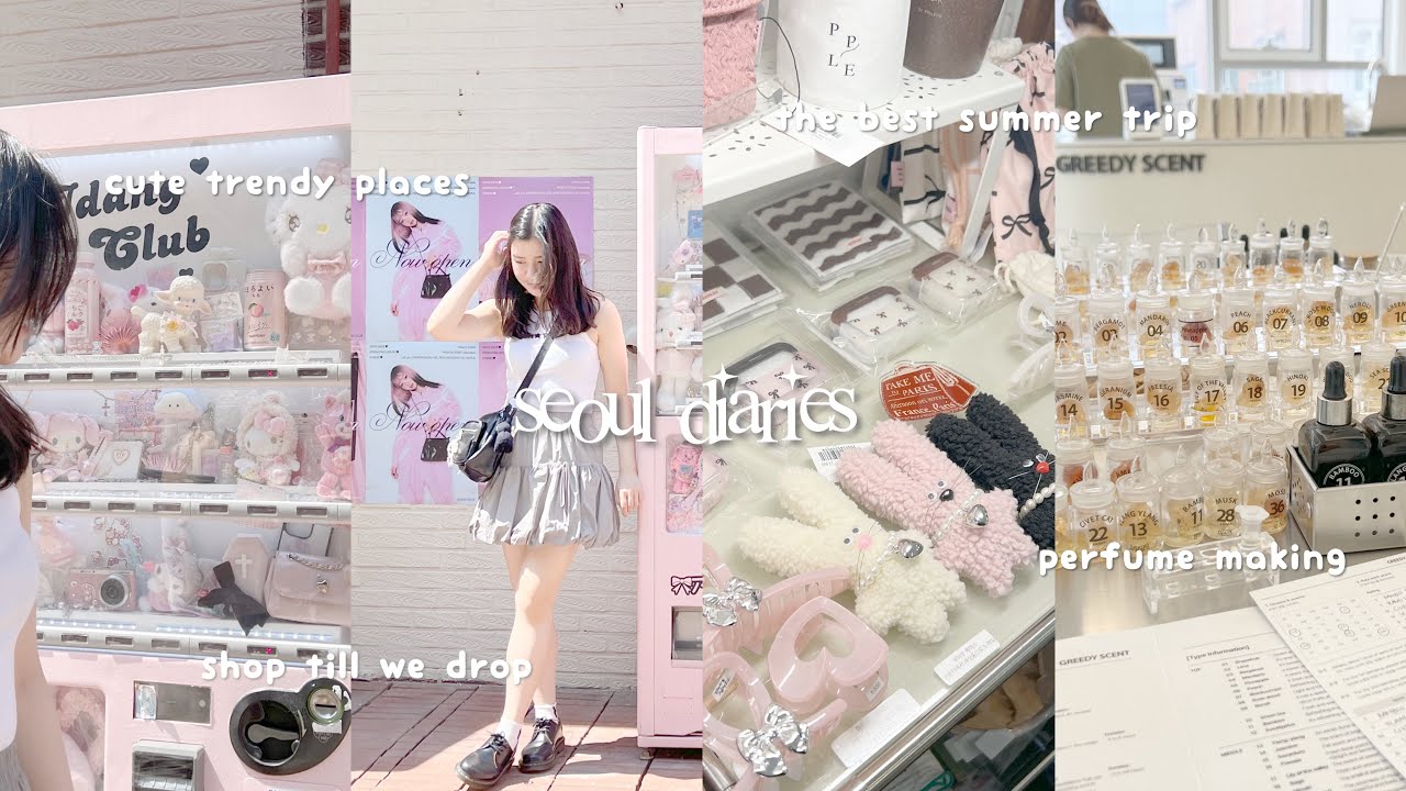 seoul diaries 💭 exploring seongsu, perfume making, seoul shopping vlog, trendy bag