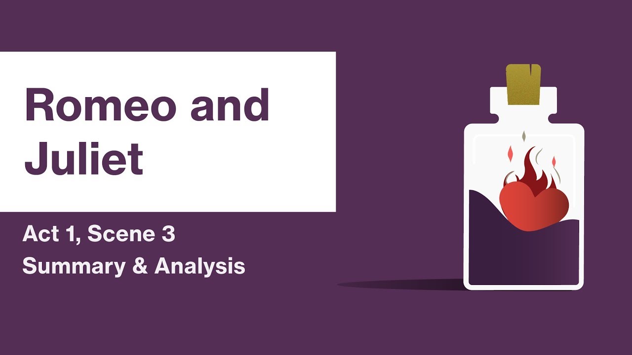 Romeo and Juliet by William Shakespeare | Act 1, Scene 3 Summary & Analysis
