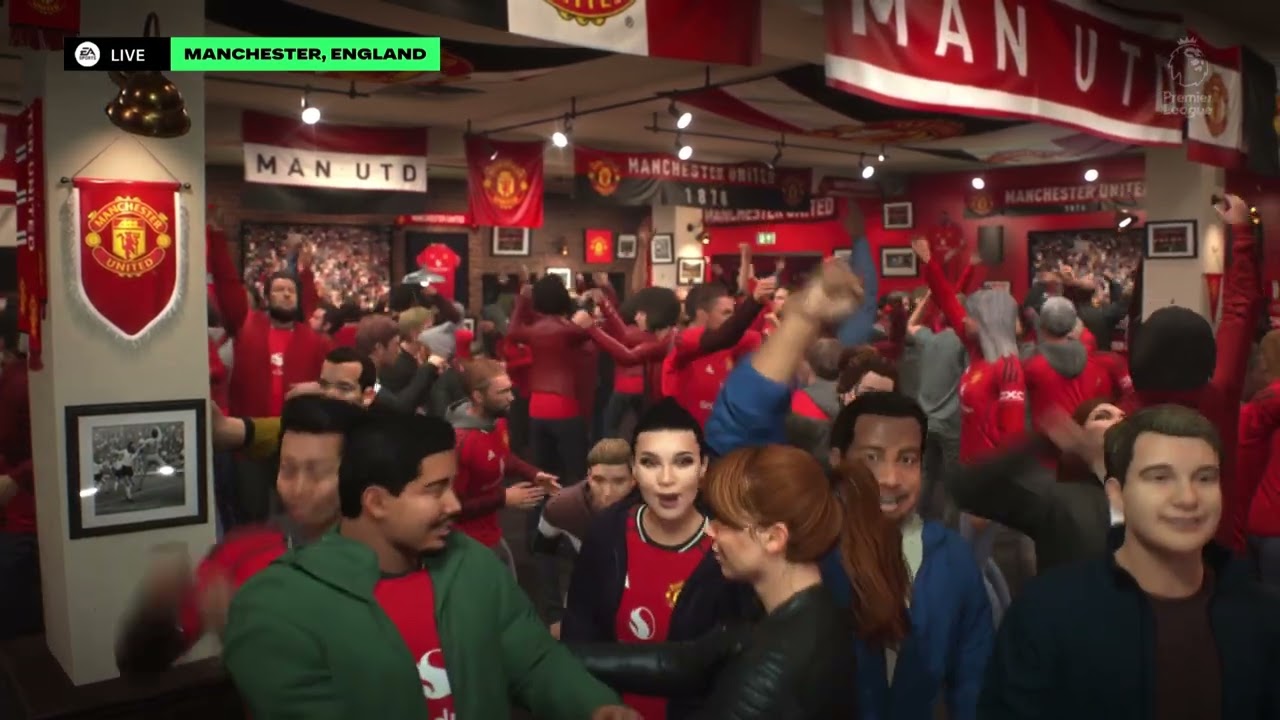 #Manchester United# Career mode #FC 26.# Away at the Etihad