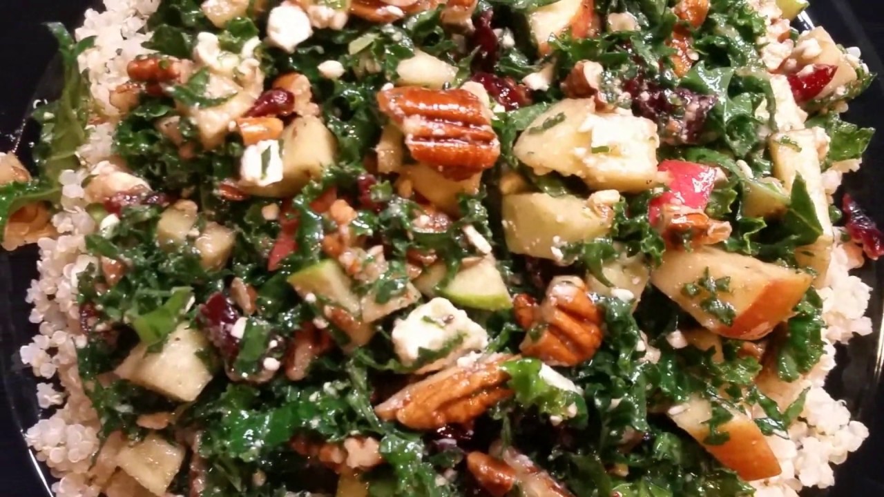 Cómo Hacer Ensalada de Quinoa con Kale y Frutas Paso a Paso ¡Ensalada de Quinoa con Kale y Frutas