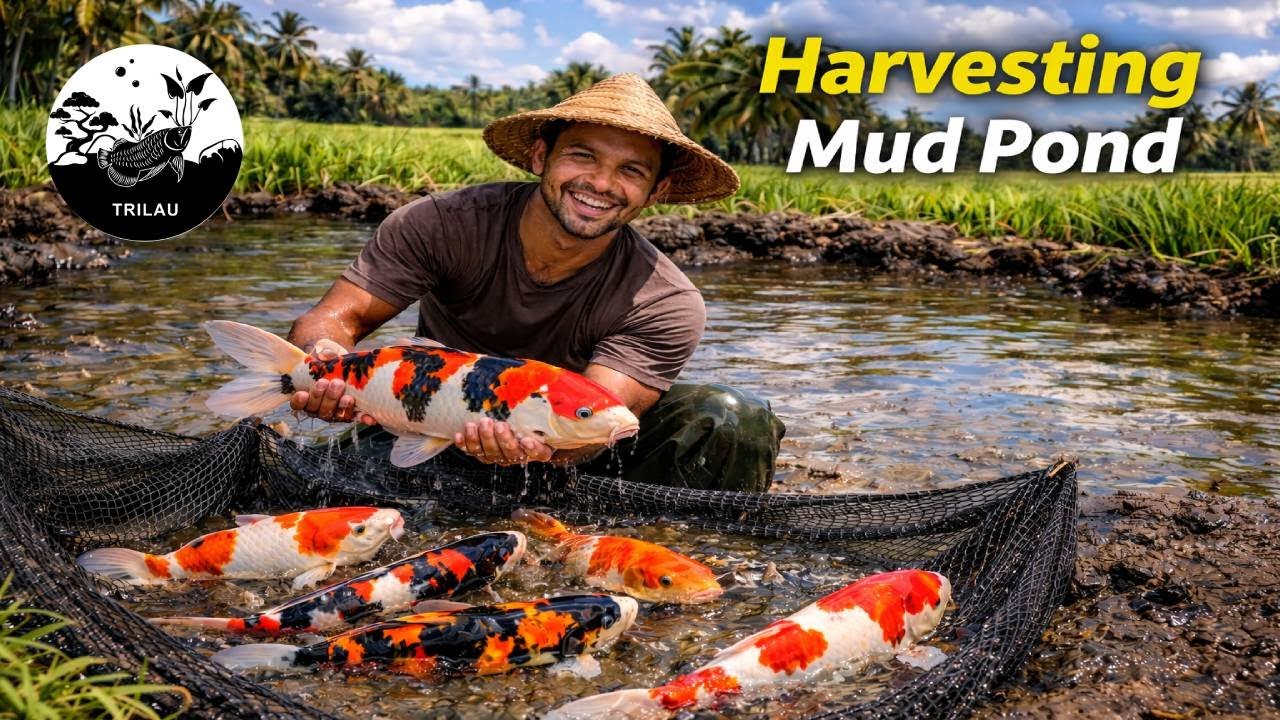 From Mud Pond to Aquarium – Koi & Goldfish Farming in Sri Lanka | TRILAU