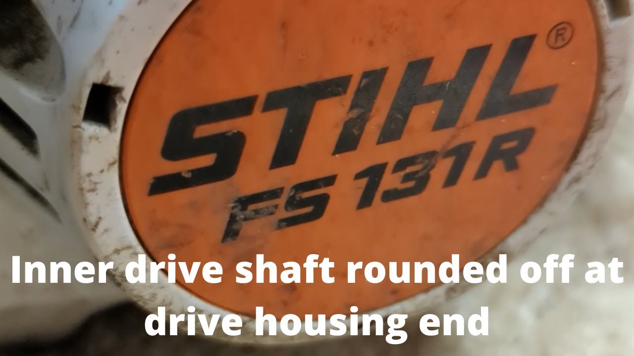 Stihl FS 131 R whipper inner drive shaft fix!