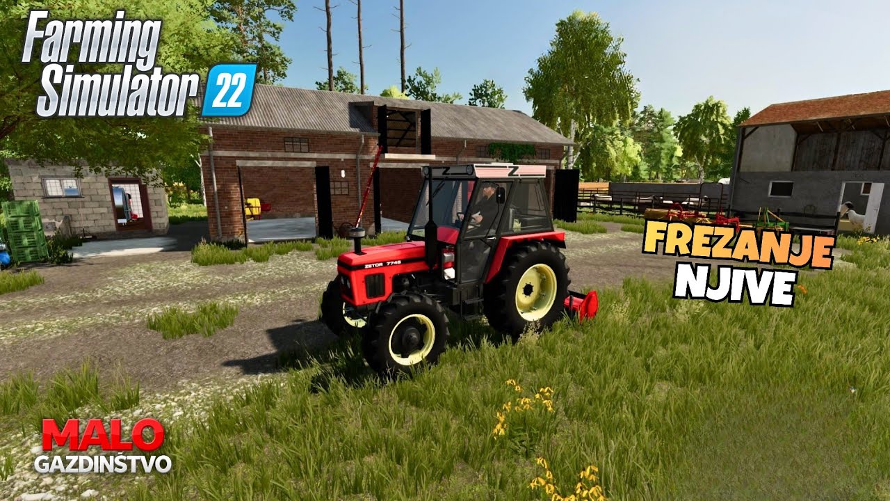 FREZANJE NJIVE 🚜 | Malo Gazdinstvo EP 11