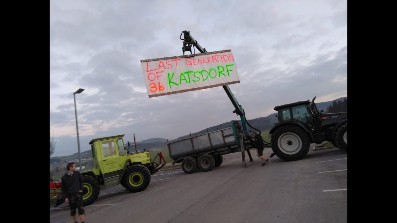 Last Generation of Katsdorf #3b | Abz Hagenberg | 2018/2019 | Mit dem Traktor in die Schule
