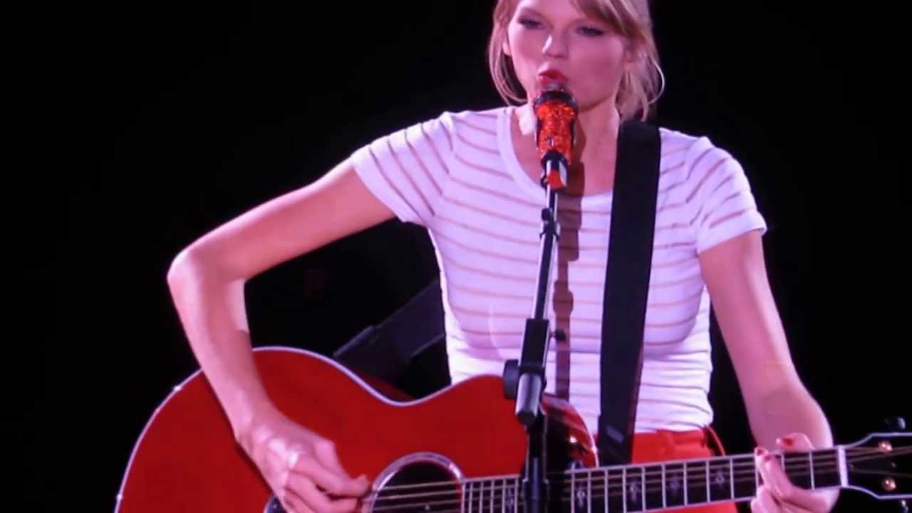 Taylor Swift RED Tour Peth, Begin Again