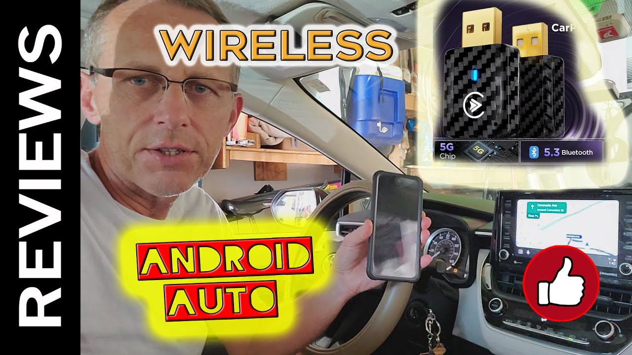 Обзор беспроводного адаптера Android Auto в Toyota Corolla 2022