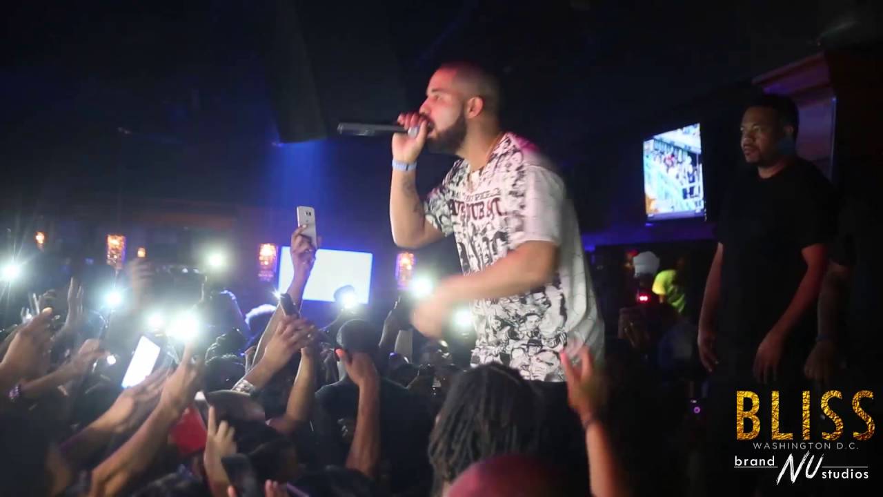 @Drake Performing Live @blissClubDc on 8/20/16 shot by @brandnustudios