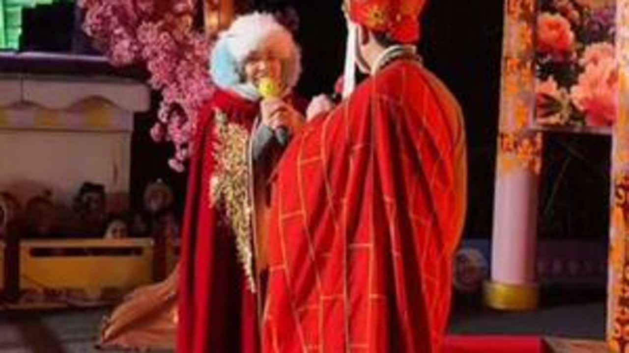 御弟哥哥我要跟你一起去还有我妈#演出现场拍摄# 长春动植物园