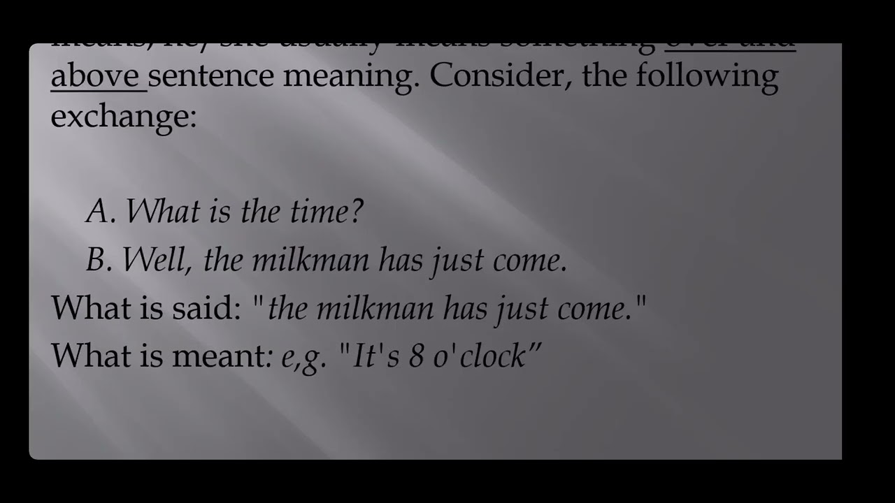 Semantics Chapter 1 Introduction