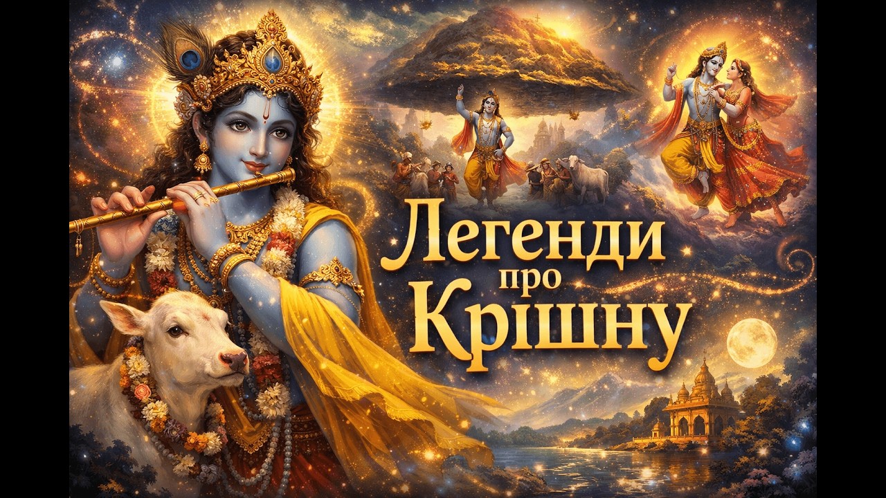 Легенди про Крішну - Історії Бога любові та мудрості - Історії на ніч