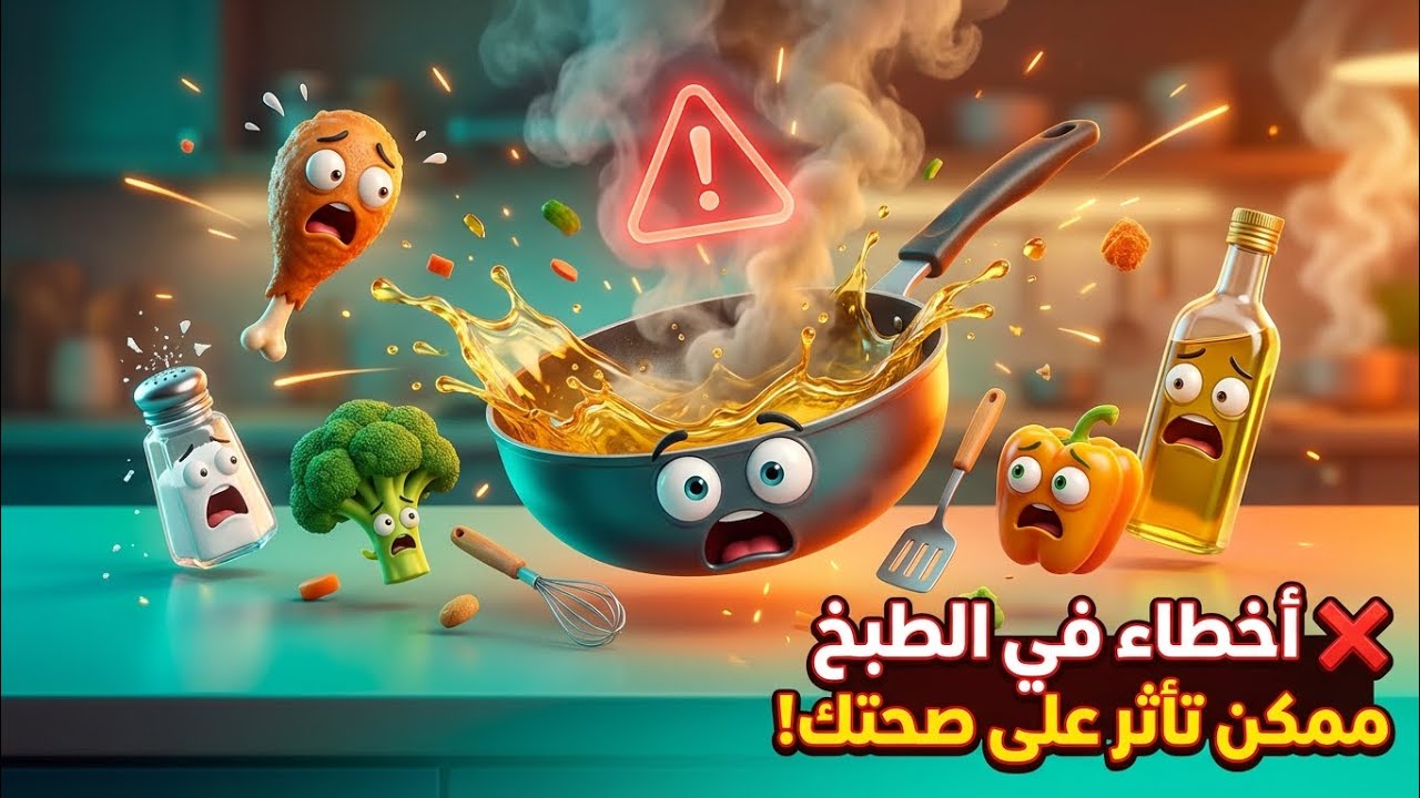 10 أخطاء في الطبخ ممكن تدمر صحتك! 😱 