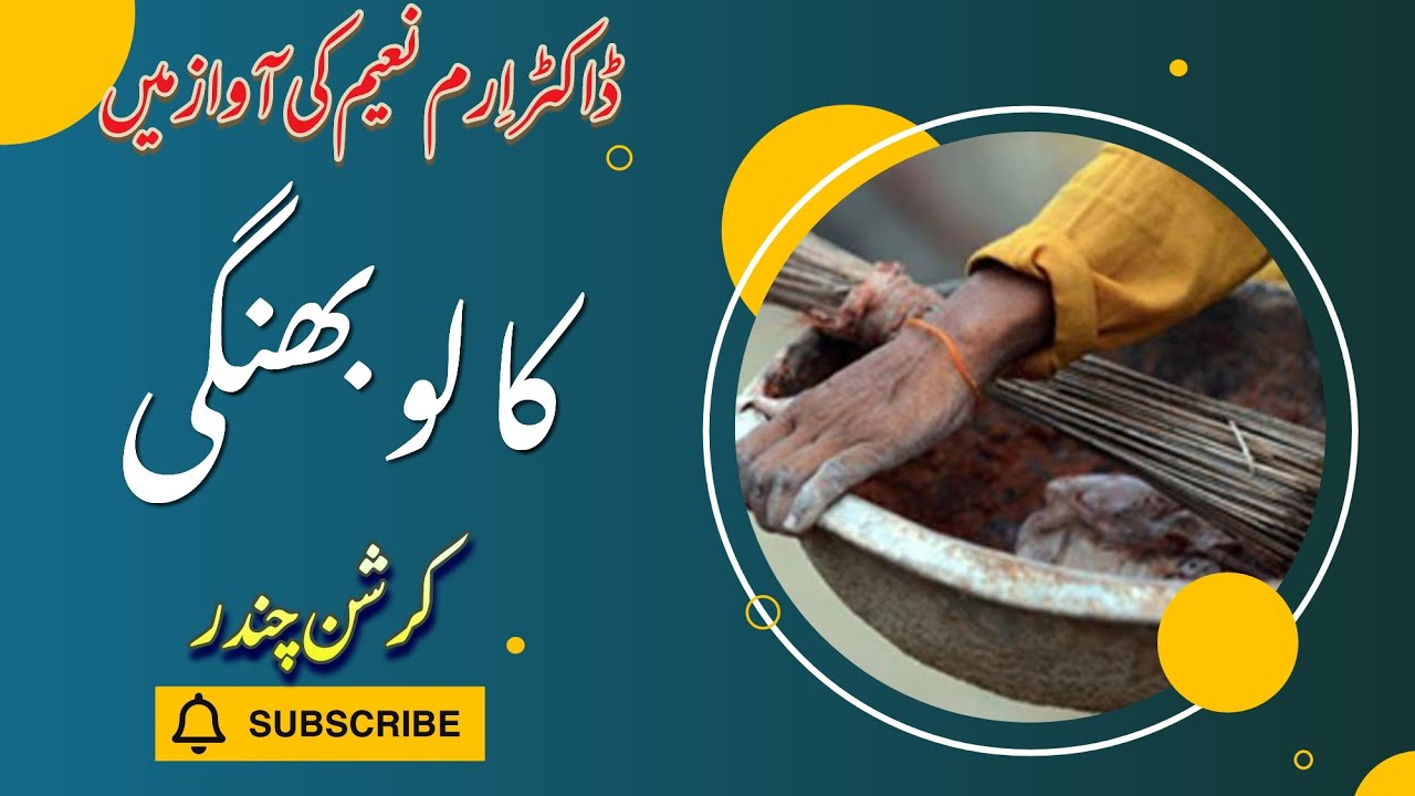 Kaalu Bhangi | Krishna Chandra | Voice of Dr Eram Naim #fiction #urduafsana #kahanisuno #viral #urdu