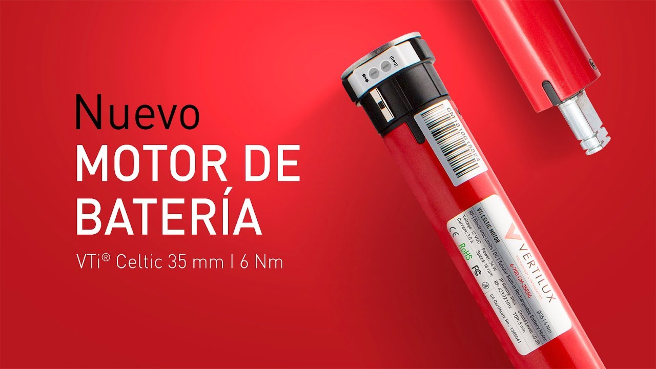 Motor de Batería VTi® Celtic 35mm | 6 Nm