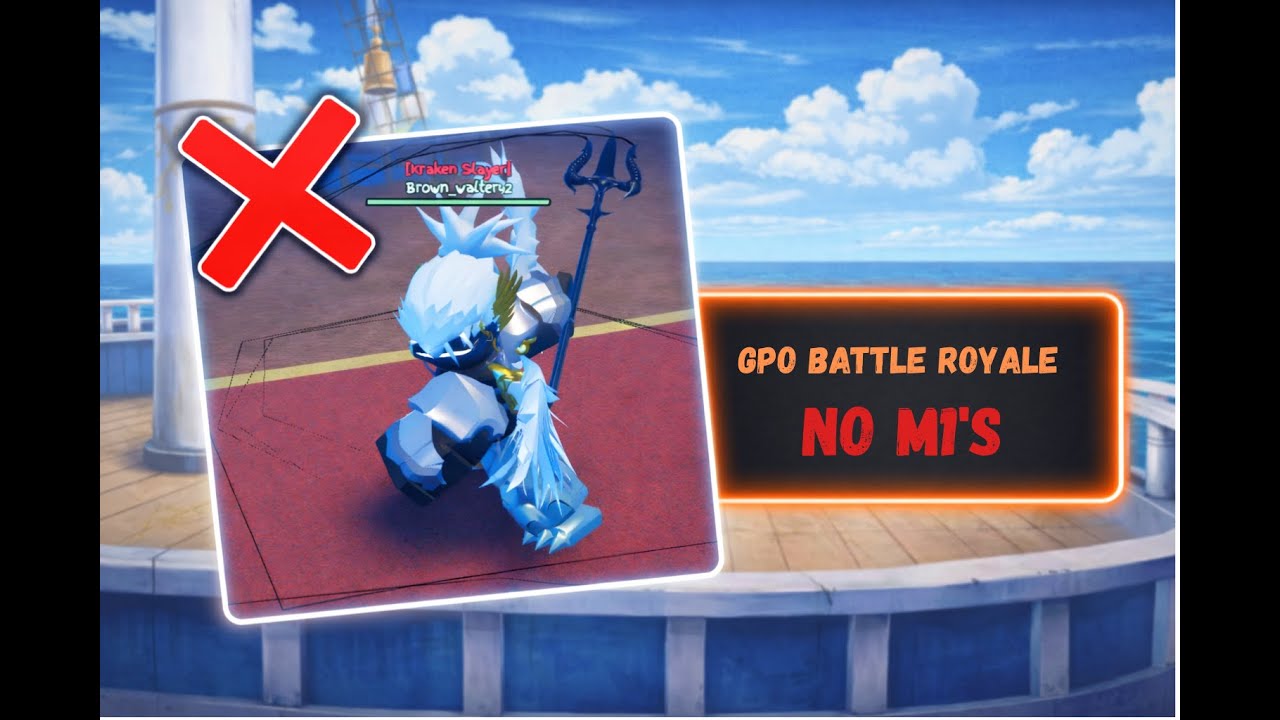 GPO Battle Royale but I can't M1.