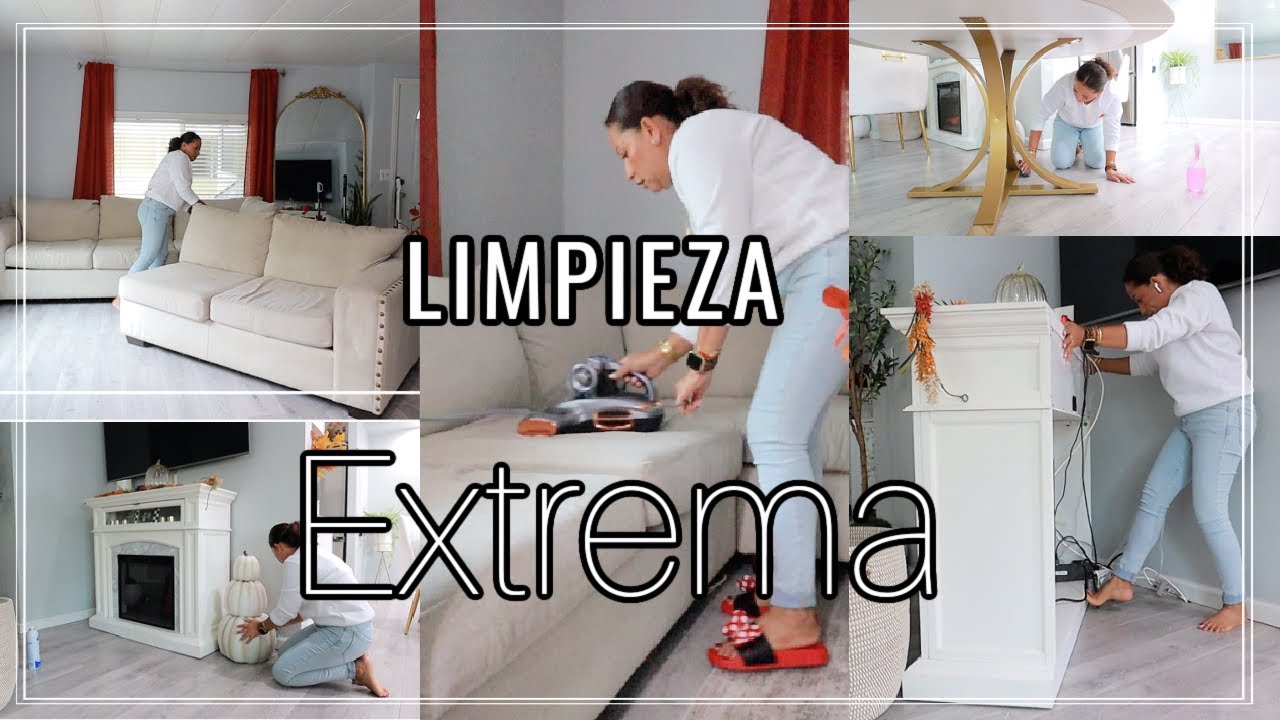 LIMPIEZA EXTREMA |LIMPIEZA PROFUNDA |HACIENDO CAMBIOS EN MI SALA 😍