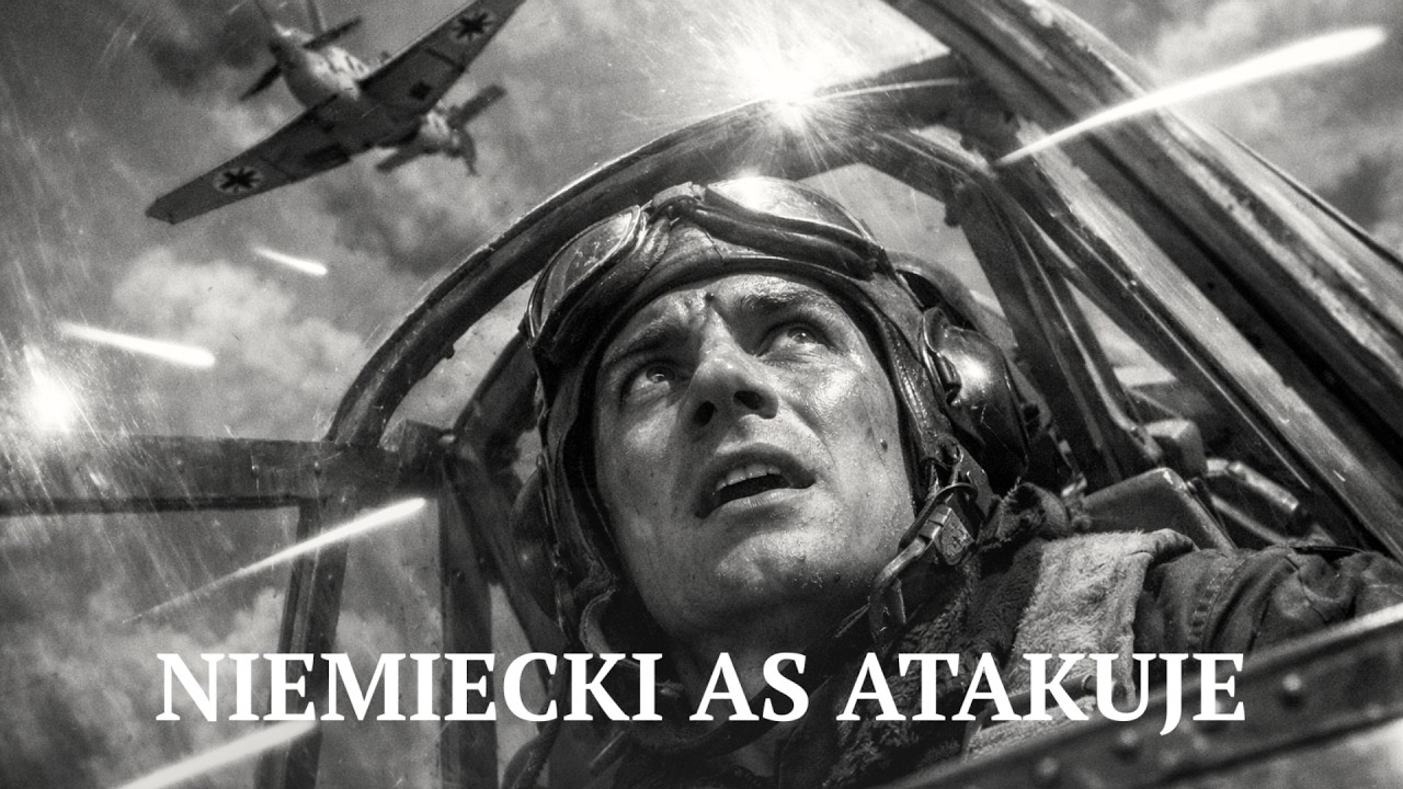 Ten Pilot Przetrwał Polowanie Luftwaffe!
