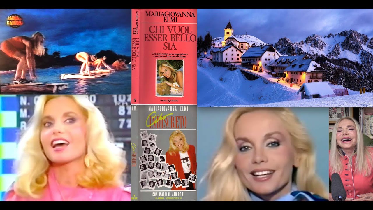 MARIA GIOVANNA ELMI parte 3 - Isola dei Famosi, Santuario di Monte Lussari, scrittrice di libri