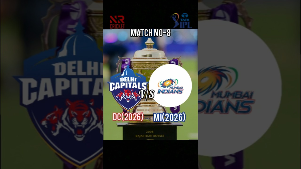 DC VS MI Playing XI Comparison 💥💥 - IPL 2026 #mi #dc  #tataipl #ipl2026 #shorts #viral #1million