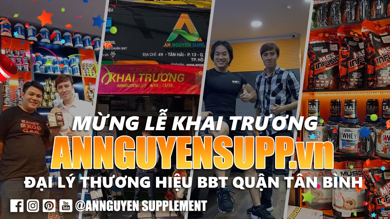 Mừng Khai Trương Đại L&yacute; Thương Hiệu BBT Anguyensupp - Đại l&yacute; BBT T&acirc;n B&igrave;nh