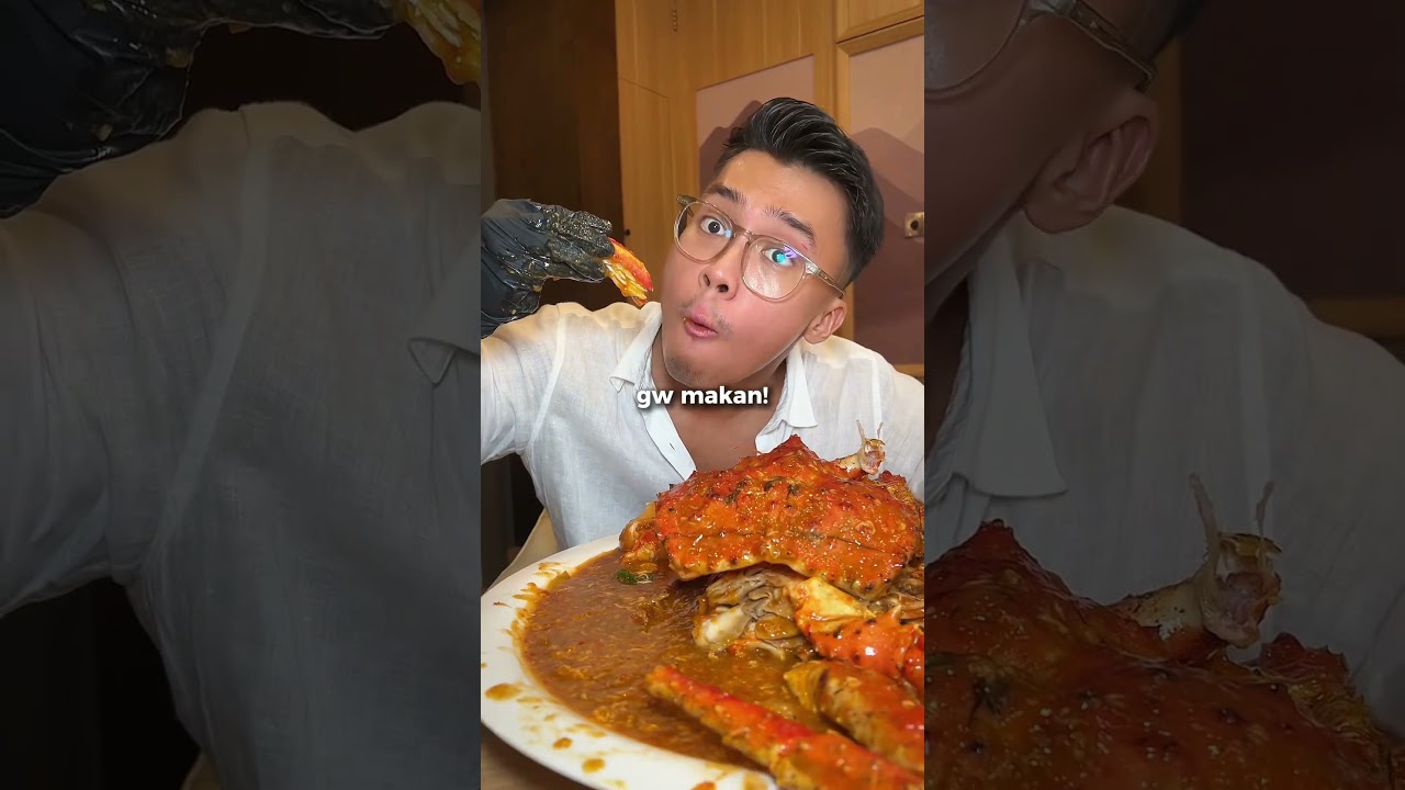 Pura-pura Jadi TAMU VVIP Makan MUKBANG ALASKAN KING CRAB! #alaskankingcrab
