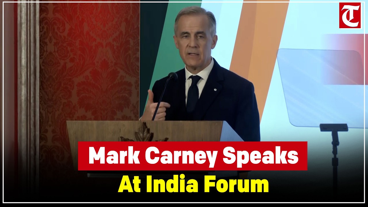 Canada’s PM Mark Carney addresses Canada-India Growth Management Forum in Mumbai