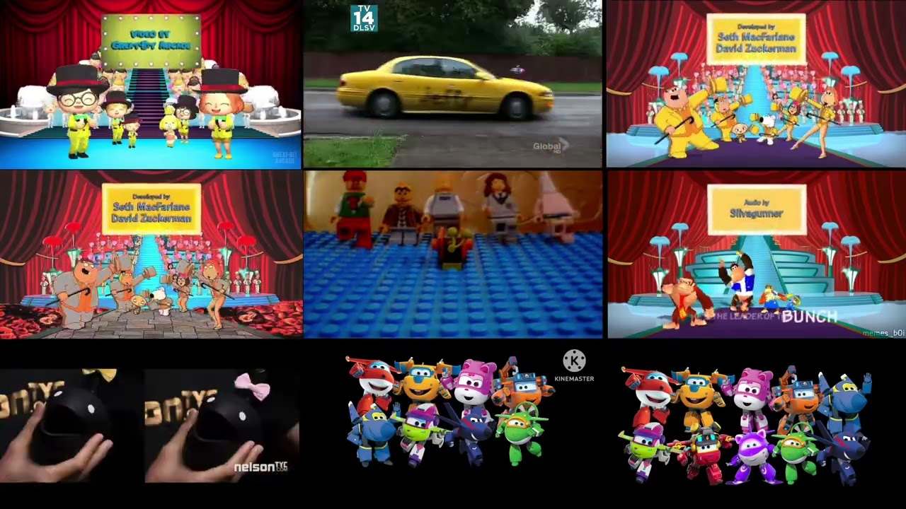 Family guy intro nineparison 2