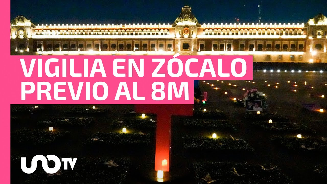 Centro Histórico está totalmente amurallado previo a la marcha del 8M