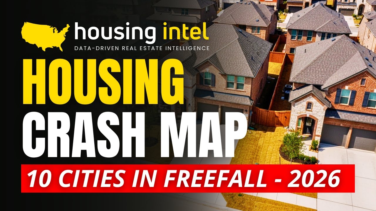 Top 10 Cities Where Housing Prices Will DROP in 2026