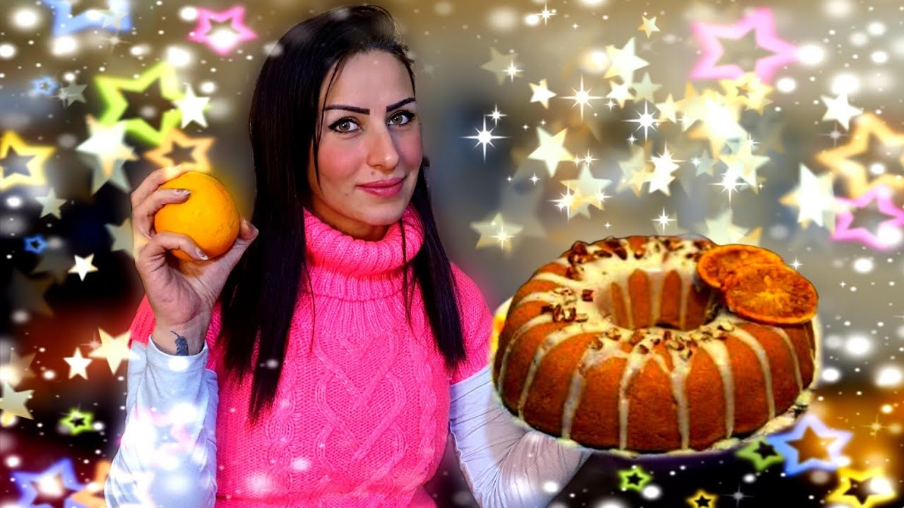 عملت اطيب كيك البرتقال🥮 🍊🤤
