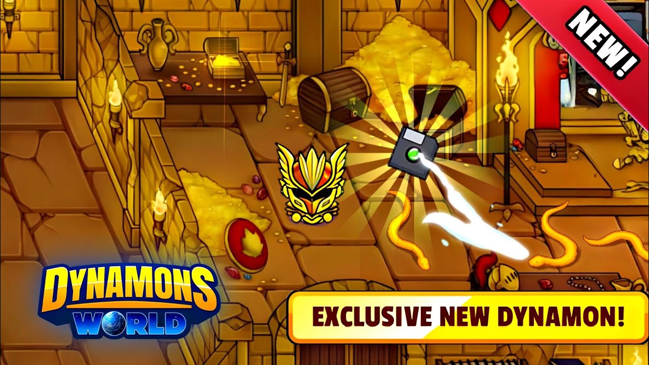 SECRET GOLD DYNAMON 🤫 IN DYNAMONS WORLD  #dynamonsking #dynamonworld