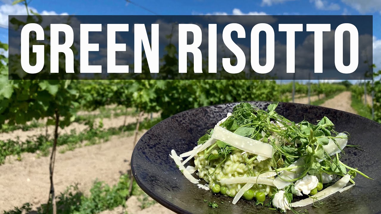 GREEN SUMMER RISOTTO & WHITE WINE APPLE SHOERLE | Chef's Gear Recipes